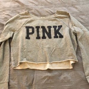 Cropped PINK sweatshirt